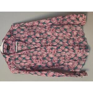 Coast Floral Print Blouse - Vibrant Tulip Design